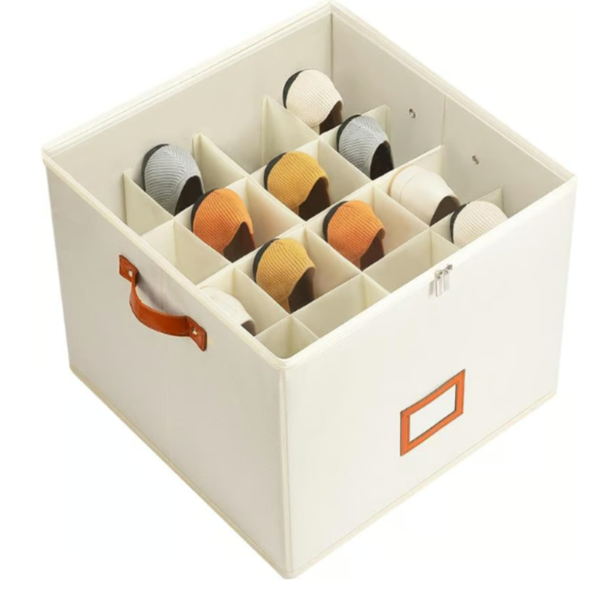 Fabric Shoe Organizer Storage Box