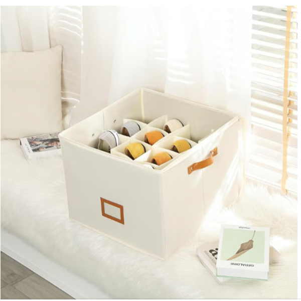 Fabric Shoe Organizer Storage Box