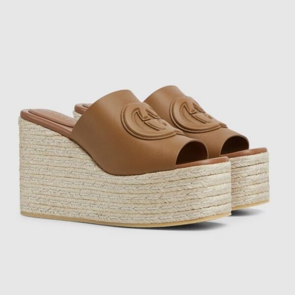 GG Womens Wedge Sandal