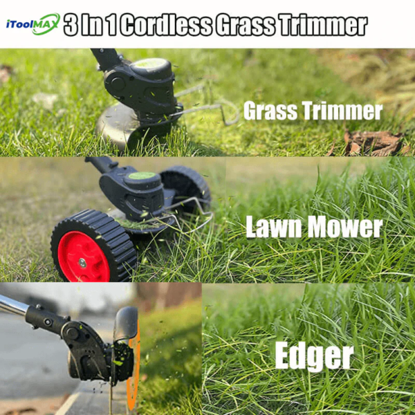3 In 1 Cordless Grass Trimmer