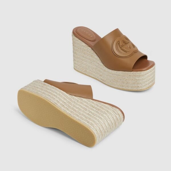 GG Womens Wedge Sandal